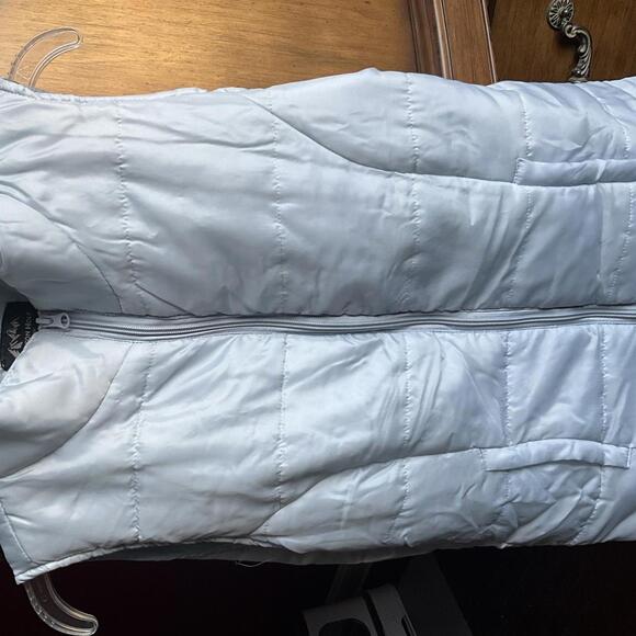 Jackson Hole Ice Blue Puffer Vest M - Picture 1 of 5